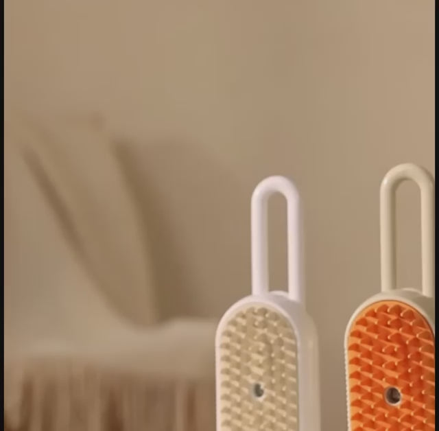 Cepillo Vapor Para Mascotas Pack 2 Piezas