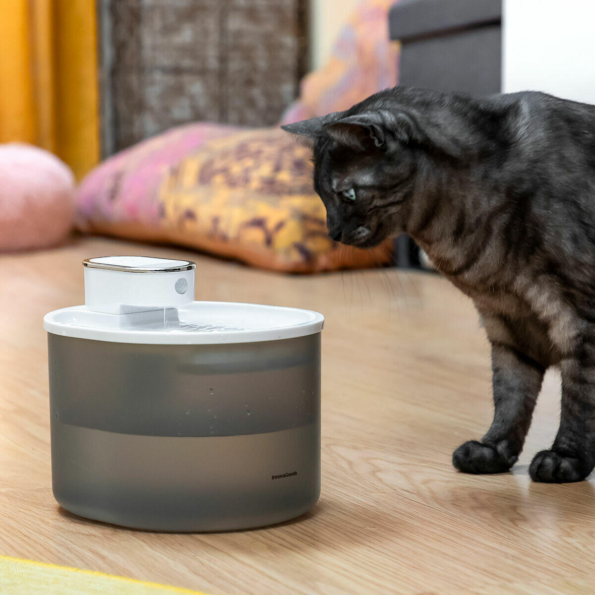 Fuente para Perros y Gatos Recargable con Sensor Refopet InnovaGoods