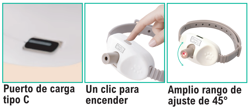 Collar de juego láser para mascotas